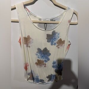 Calvin Klein Floral Tank Top in Blue and Pink